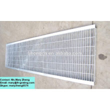 Galvanized steel grating,gully grating,U type trench cover